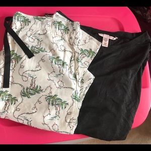 Vs lounge pj set SZ Sm reg ivory palm